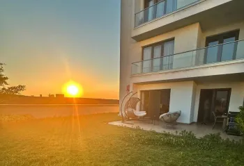 Private terrace luxury completed apartment in Istanbul